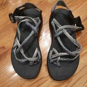 Womens Chaco Sandals - Size 7 -‎ Purple Teal